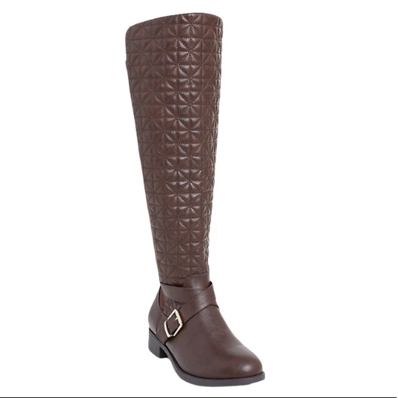 torrid Shoes - Brown Over-the-Knee Boots (WW & Extra Wide Calf)